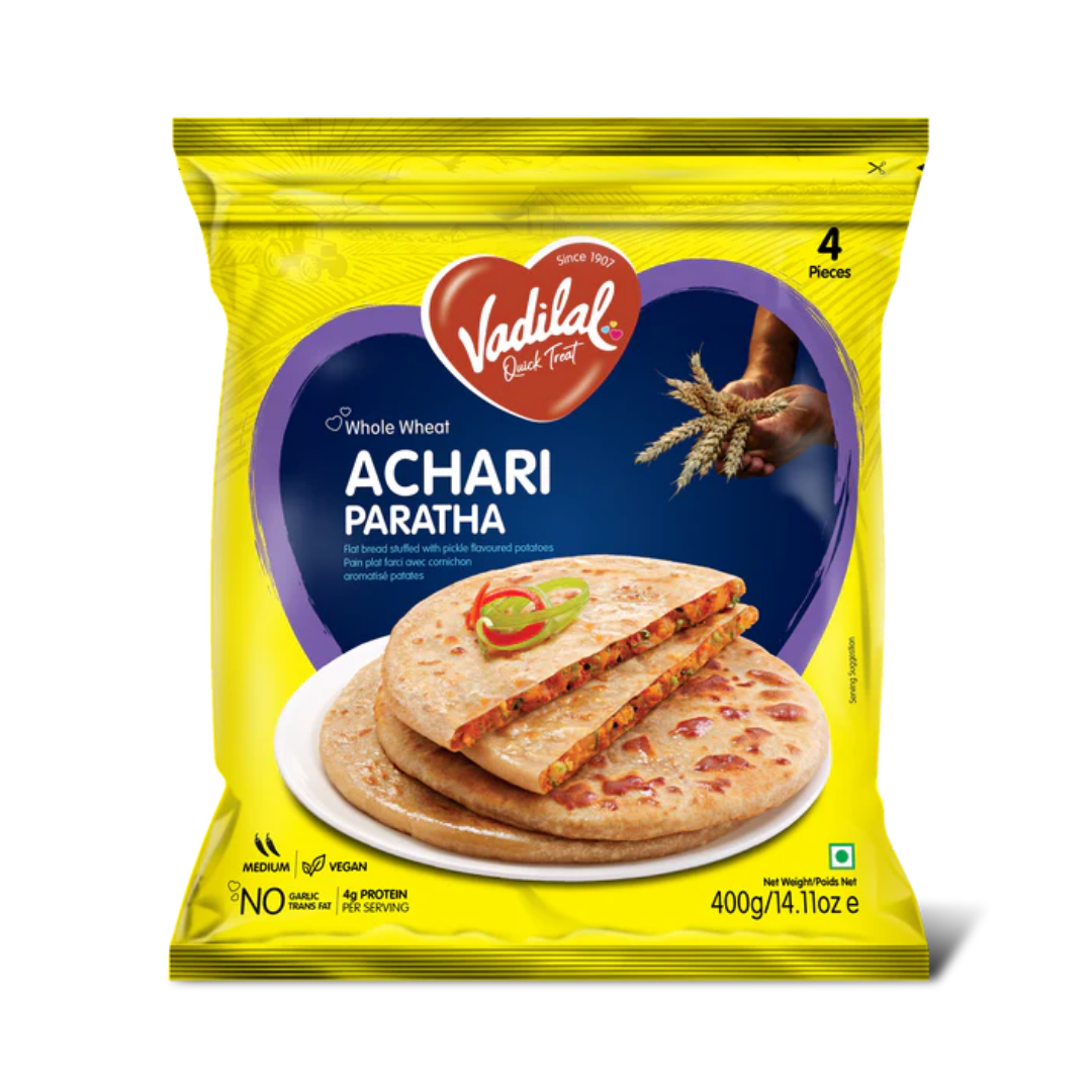 VADILAL ACHARI PARATHA 4PCS 400G