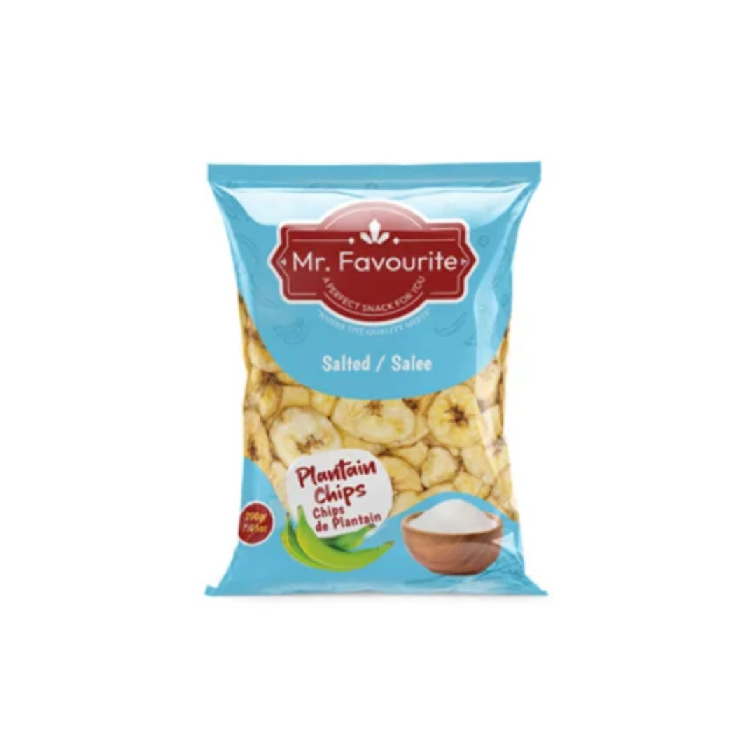 Mr.Favourite Plantain Chips Salted 200gm