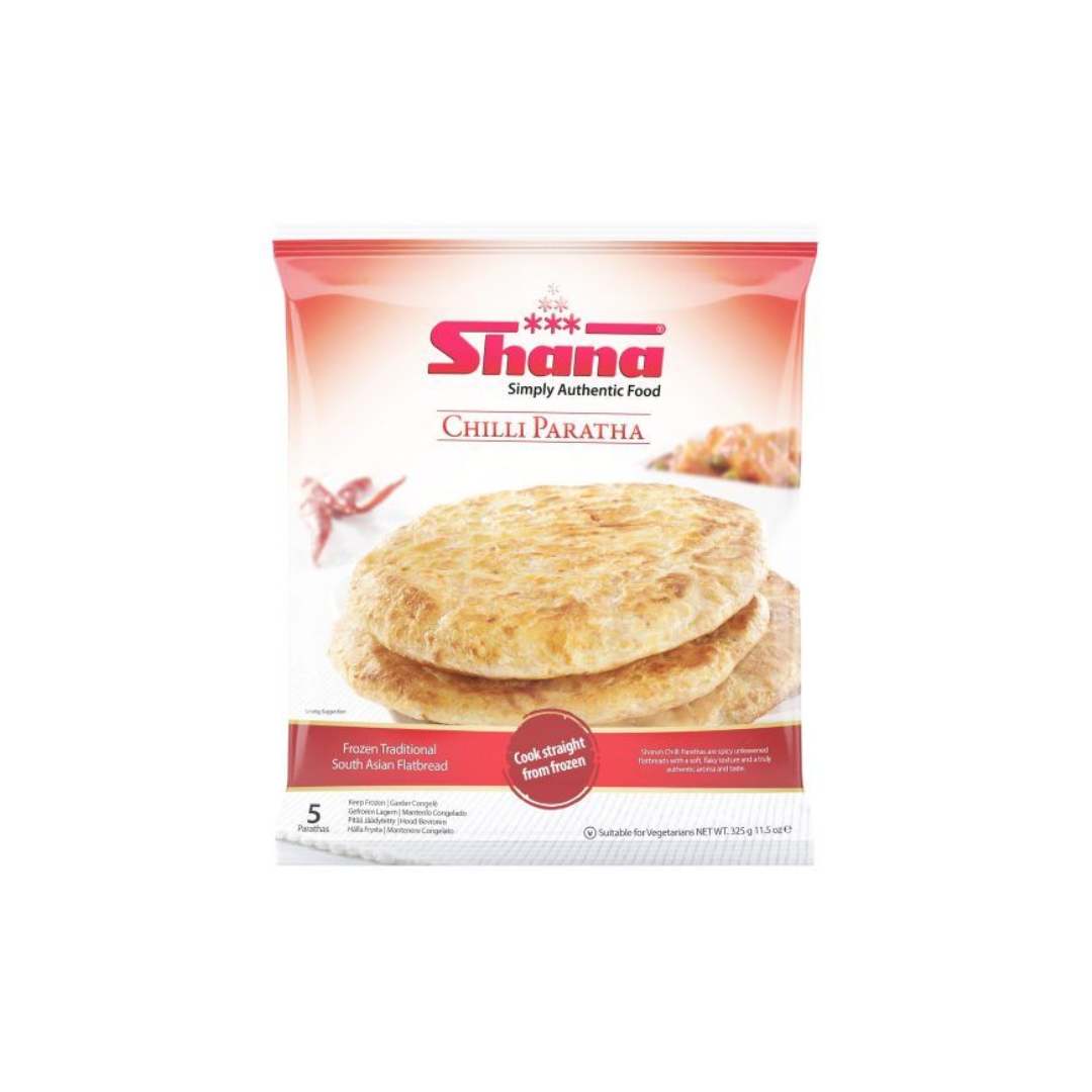 SHANA CHILLI PARATHAS 5 pcs