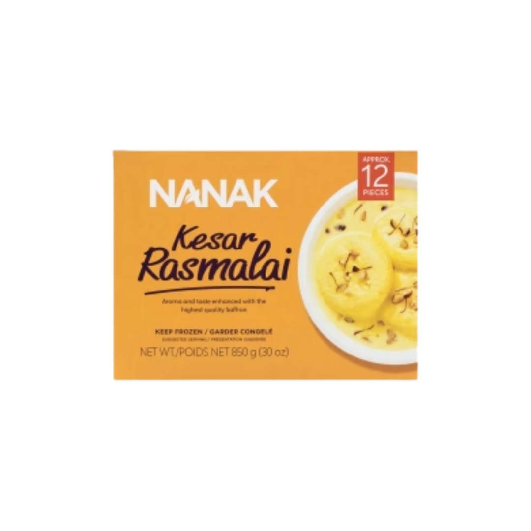 Nanak Frozen Kesar Rasmalai 850gm