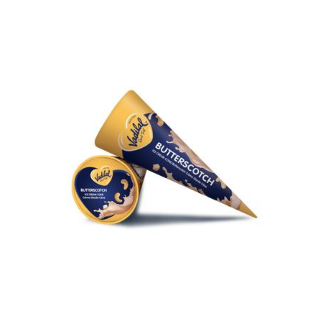 VADILAL CONES - BUTTERSCOTCH 110ml