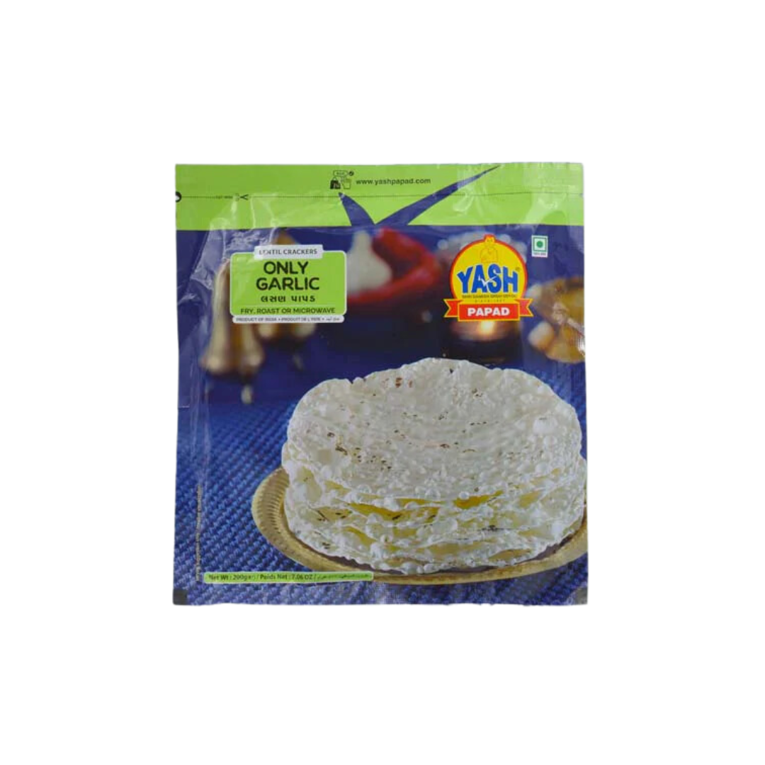 YASH GARLIC PAPAD 200g