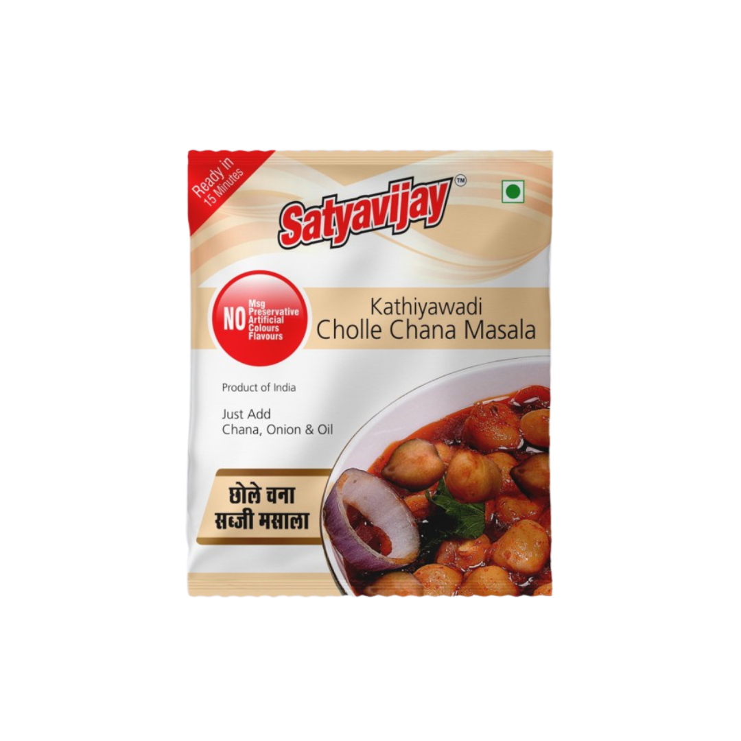 SATYAVIJAY KATHIYWADI CHOLLE CHANA MASALA 30G