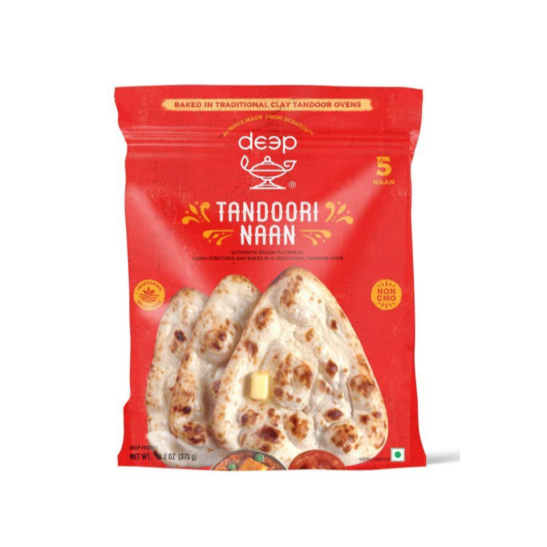Deep Tandoori Naan 5 pcs