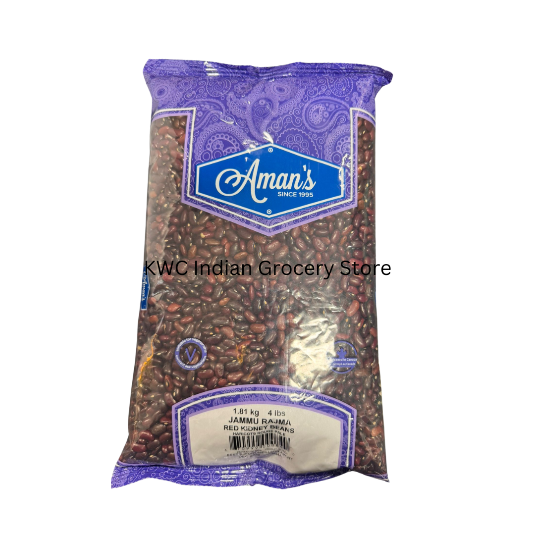 Aman's Jammu Rajma Red Kidney Beans - 4 lb
