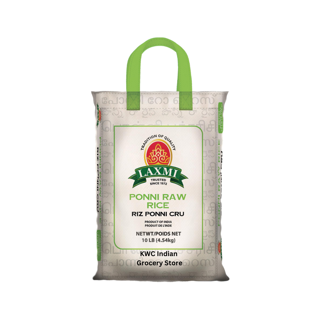 LX. PONNI RAW RICE 10 LB