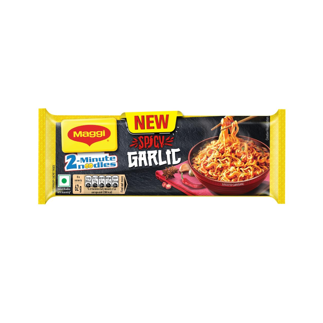 MAGGI SPICY GARLIC NOODLES 244G