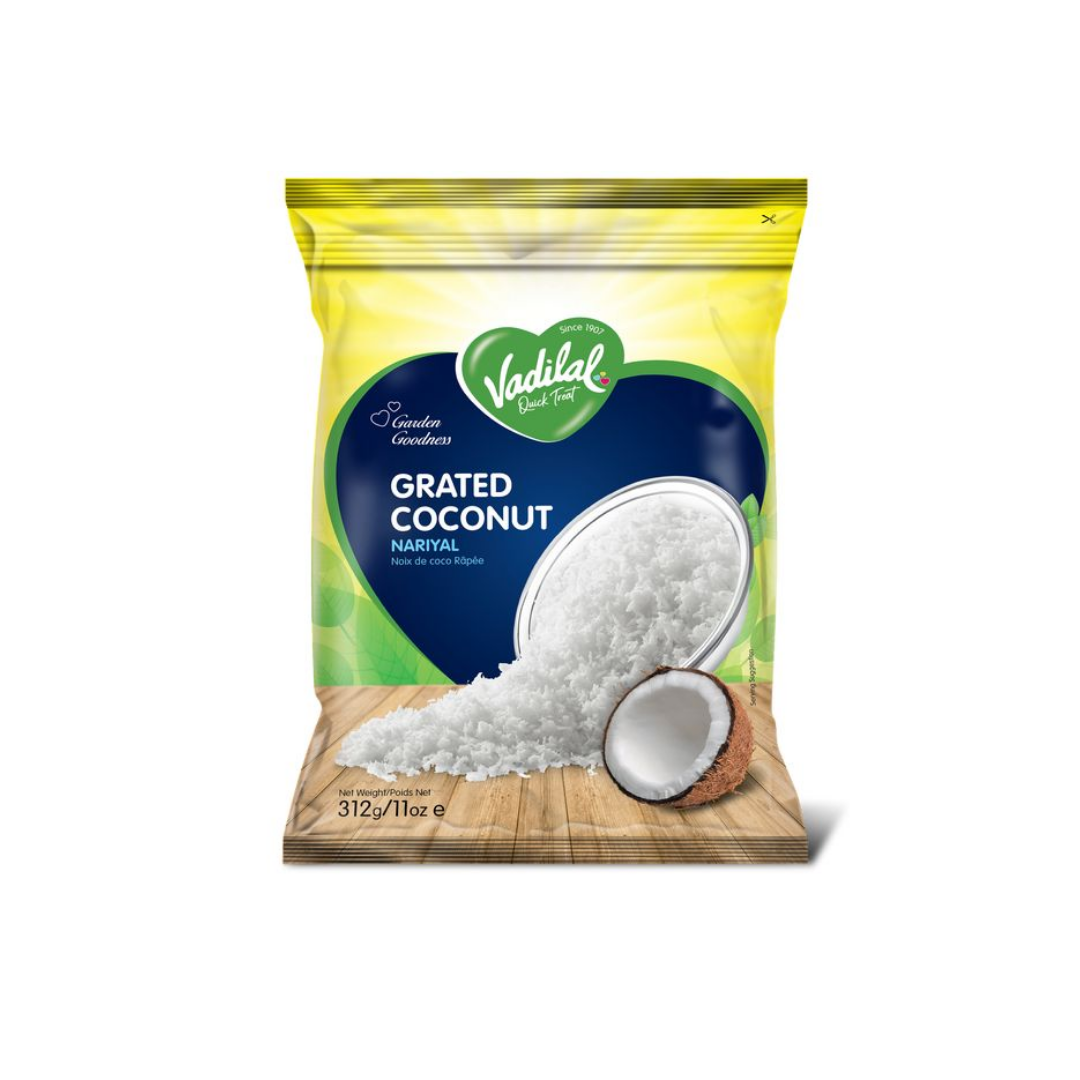 VADILAL FROZEN GRATED COCONUT 312G