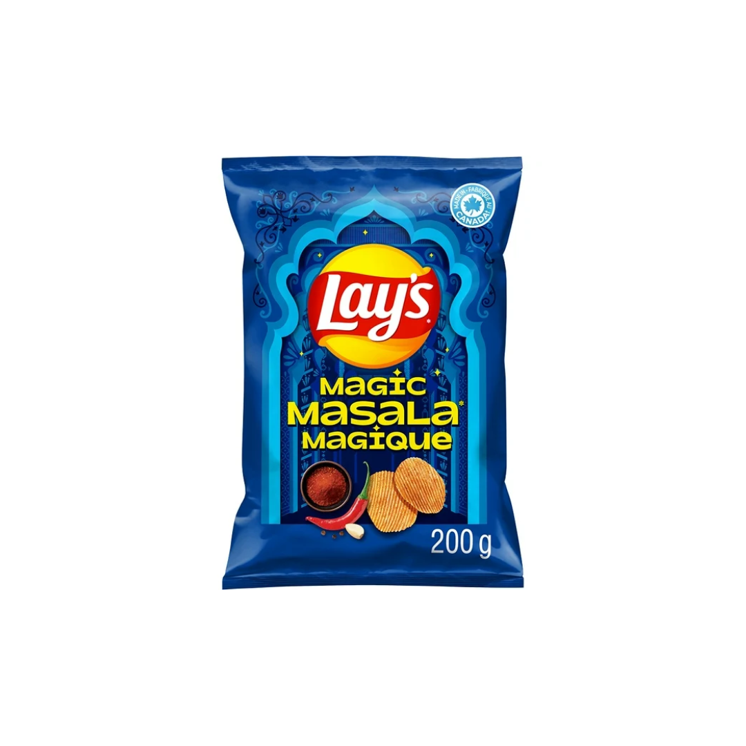LAYS Magic Masala Flavoured Potato Chips 220G