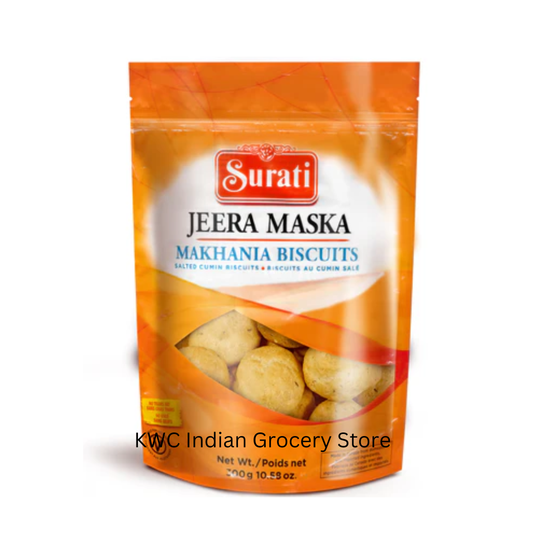 Surati Jeera Maska Makhania Biscuits 300g