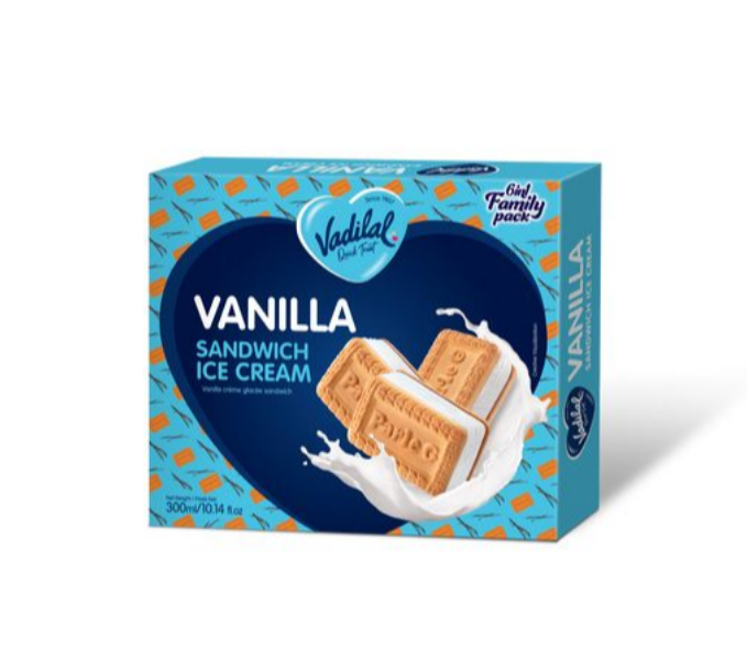 Vadilal Vanilla sandwich 300ml