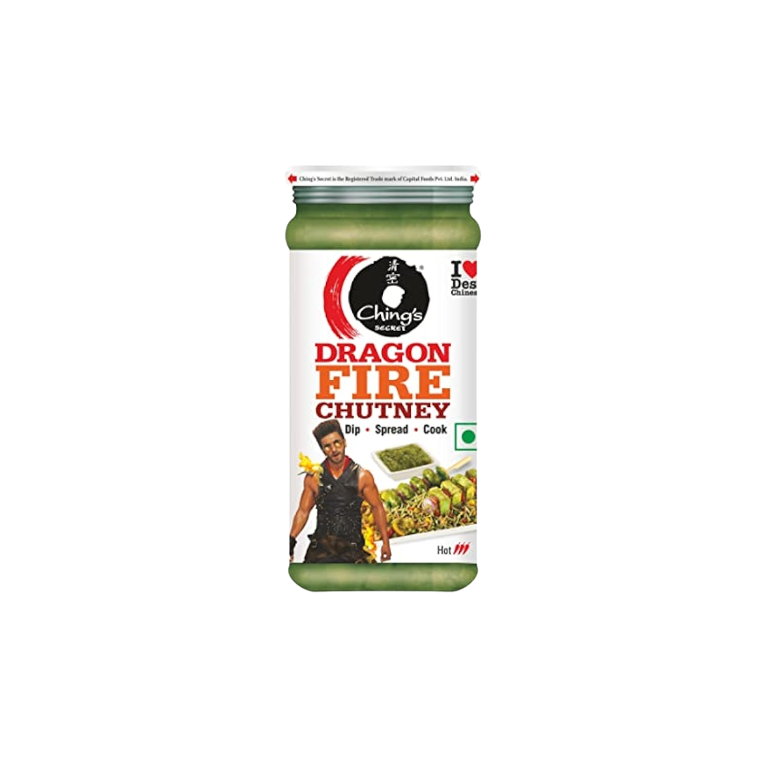 Chings Dragon Fire Chutney 250gm