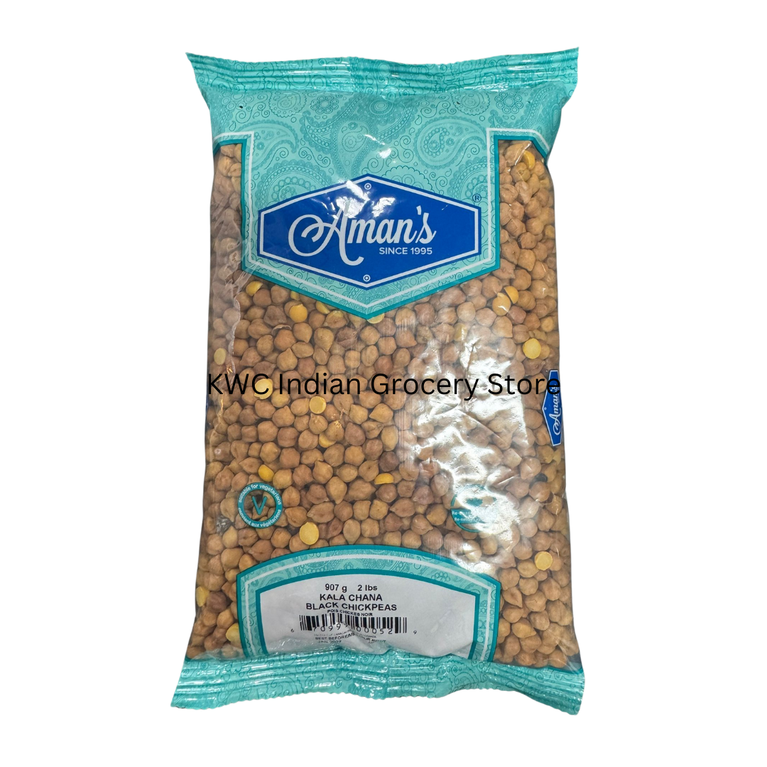 Aman's Kala Chana 2 LB