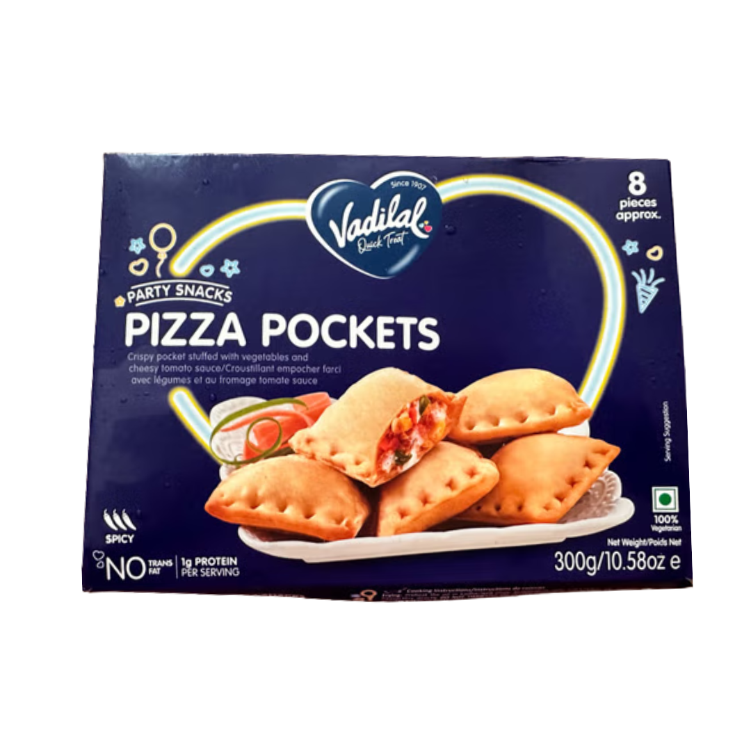 VADILAL PIZZA POCKETS 300G