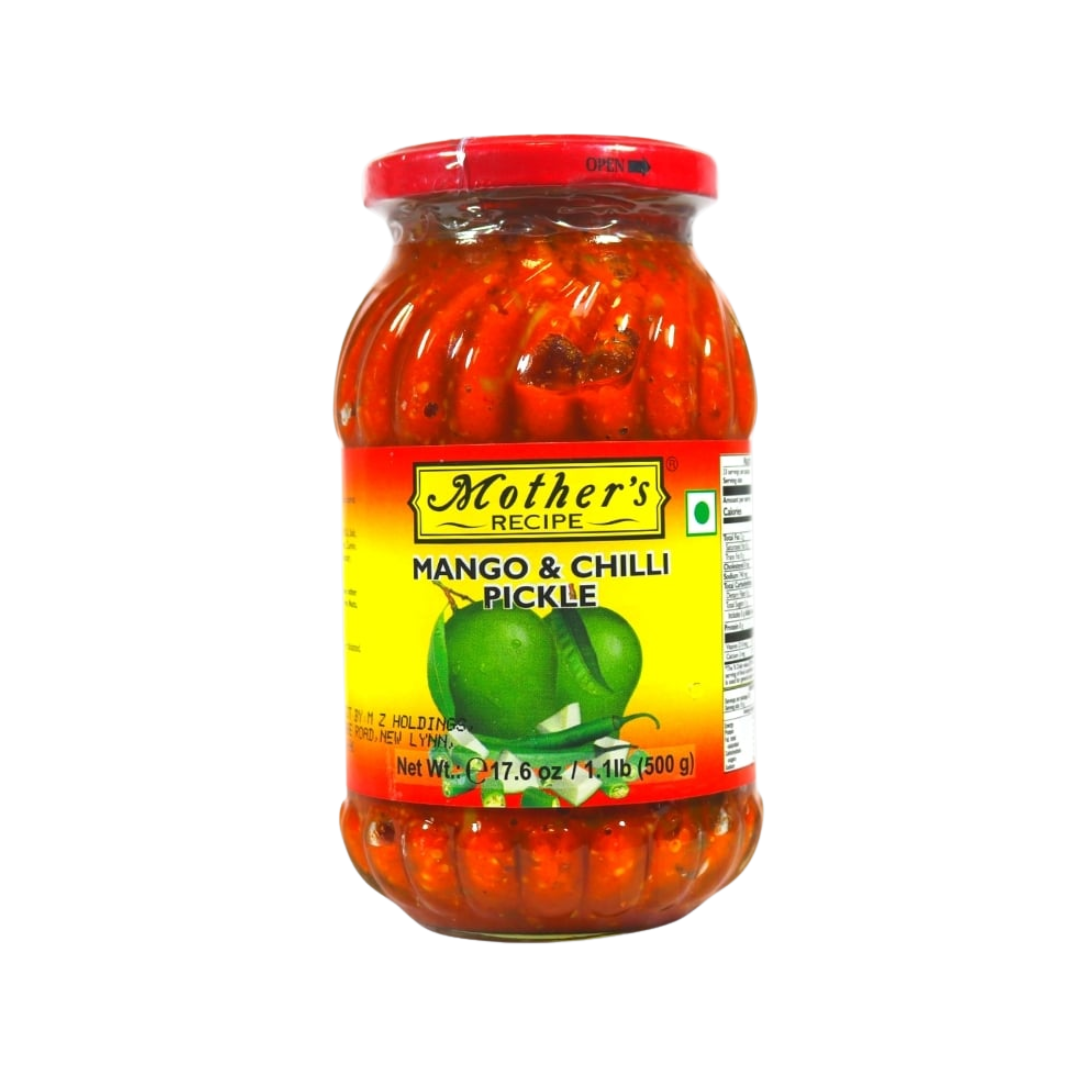 Mothers mango & chilli Pickle 500g