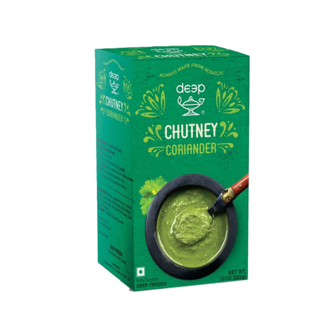 Deep frozen coriander chutney 10 oz
