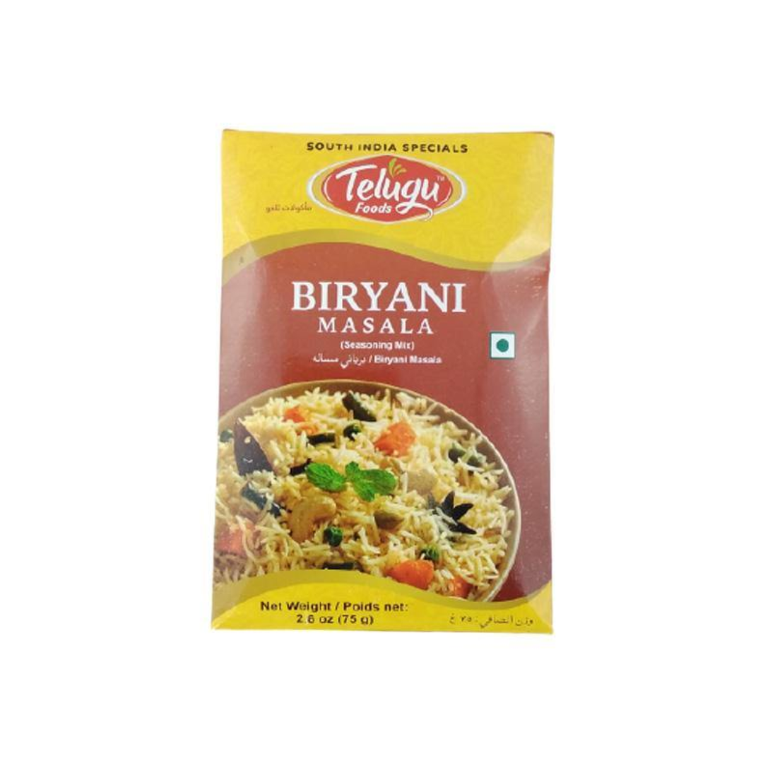 Telugu hydrabadi veg biriyani Masala 80g