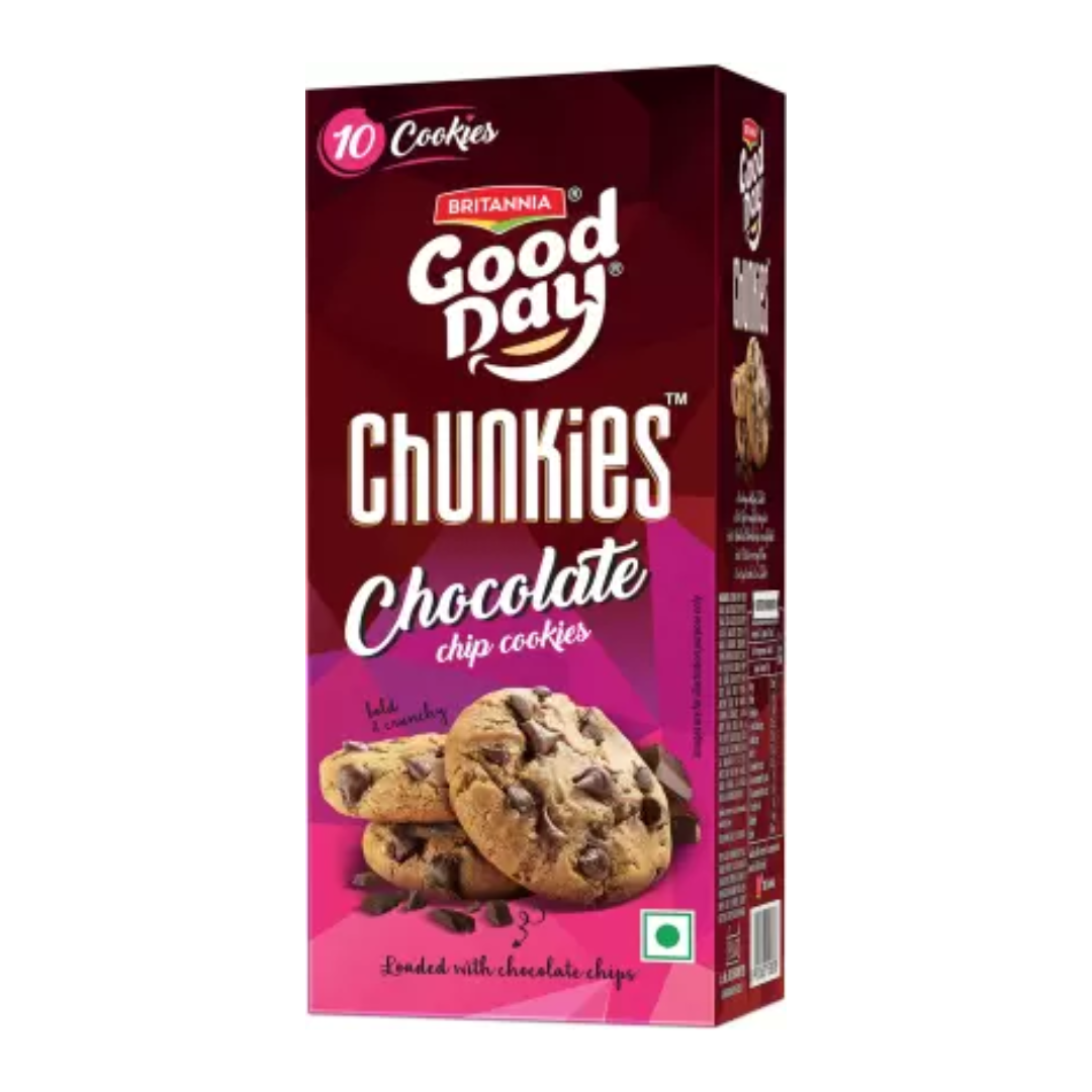 BRITANNIA GOODDAY chunkies 75g