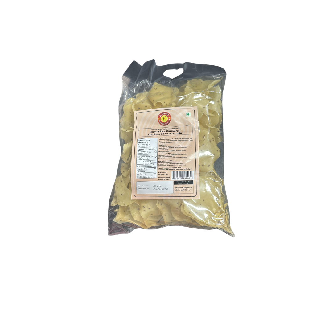 Kamal Cumin Rice Khichiya(Crackers) 340g