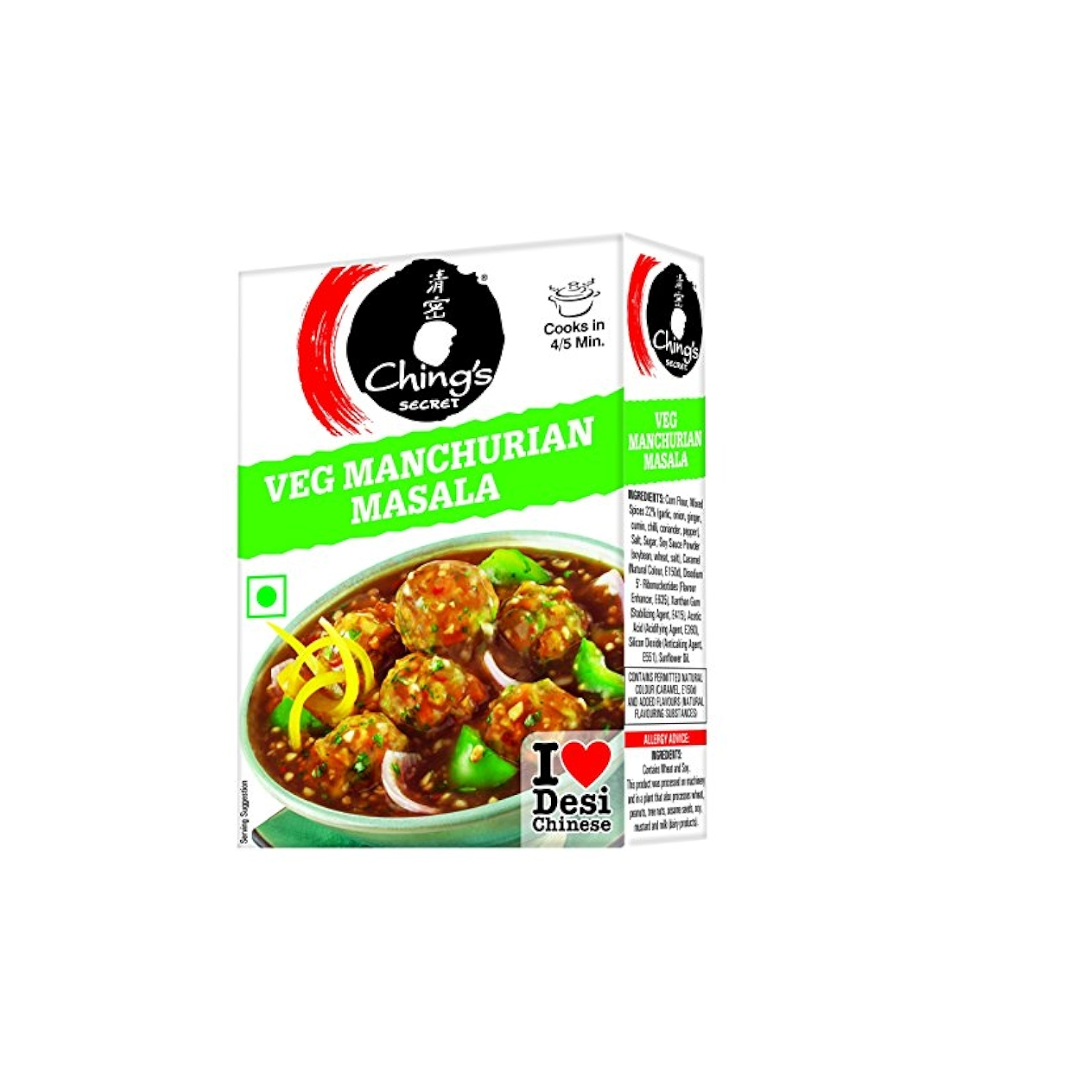 Chings Veg Manchurian Masala 50gm