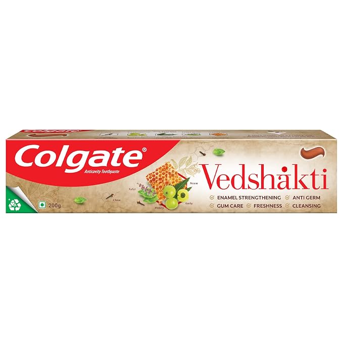 Colgate SWARNA VEDSHAKTI Toothpaste 200gm