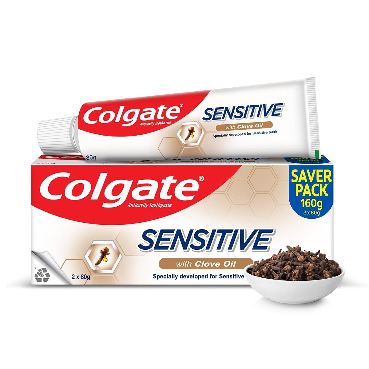 Colgate Sensitive With Clove Oil Toothpaste 160gm