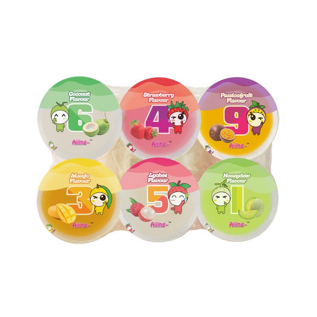 AIIING PUDDING JELLY ASSORTED 110G