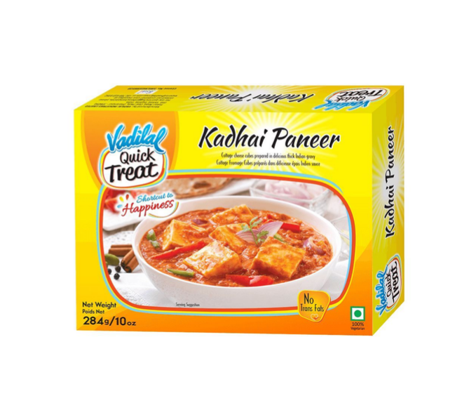 VADILAL KADHAI PANEER 284G