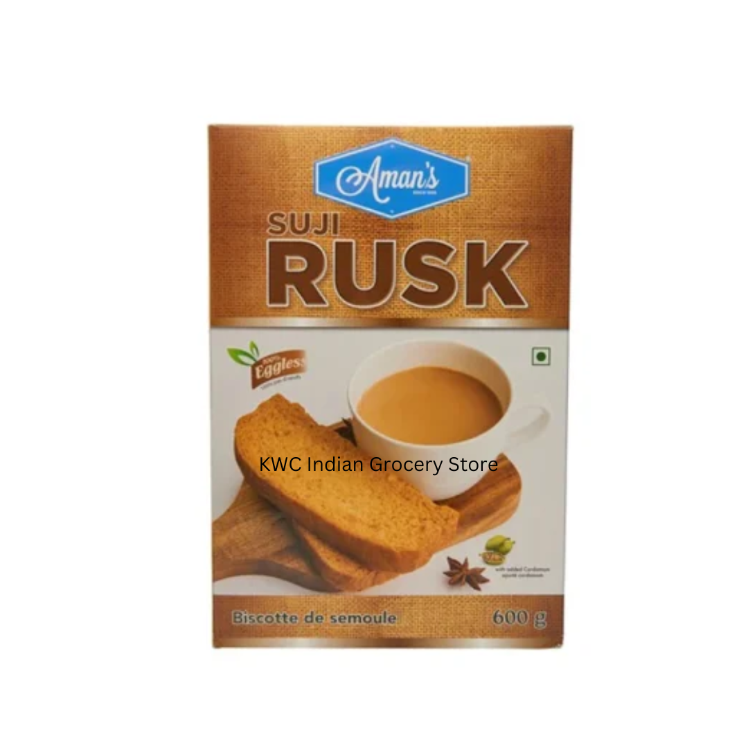 Aman's SUJI RUSK 600G