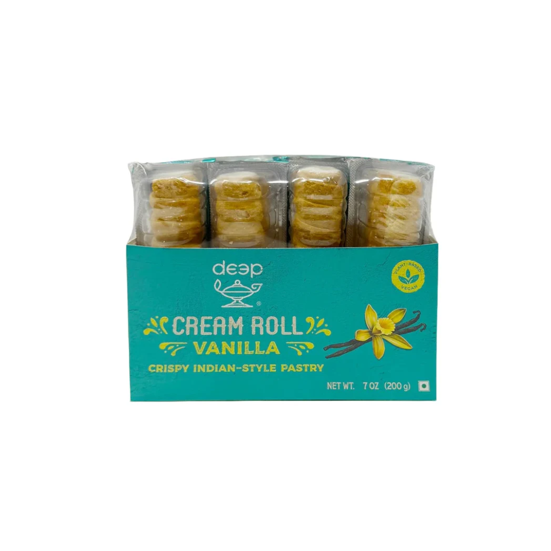 Deep Cream Roll Vanilla 4PC
