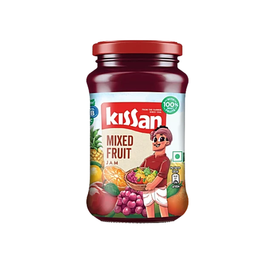 KISSAN MIX FRUIT JAM 500GM