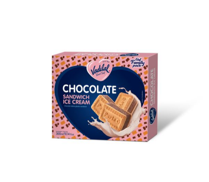 Vadilal Chocolate sandwich 300ml