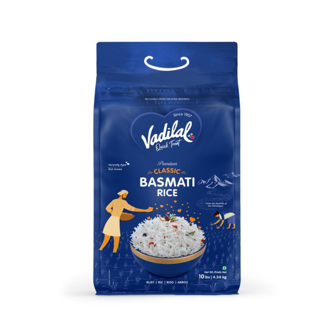 VADILAL CLASSIC BASMATI RICE 10LBS