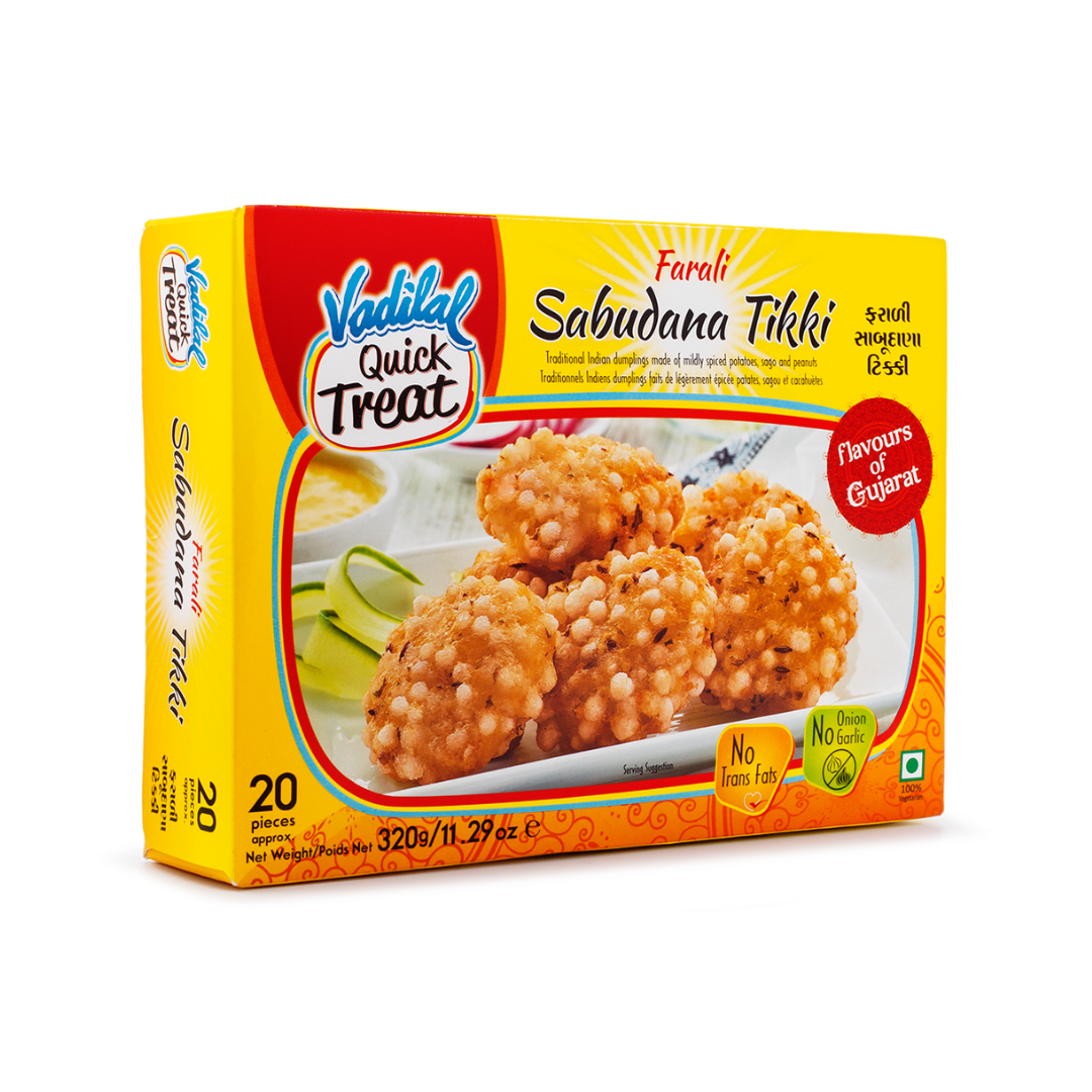 VADILAL FARALI SABUDANA TIKKI 320G