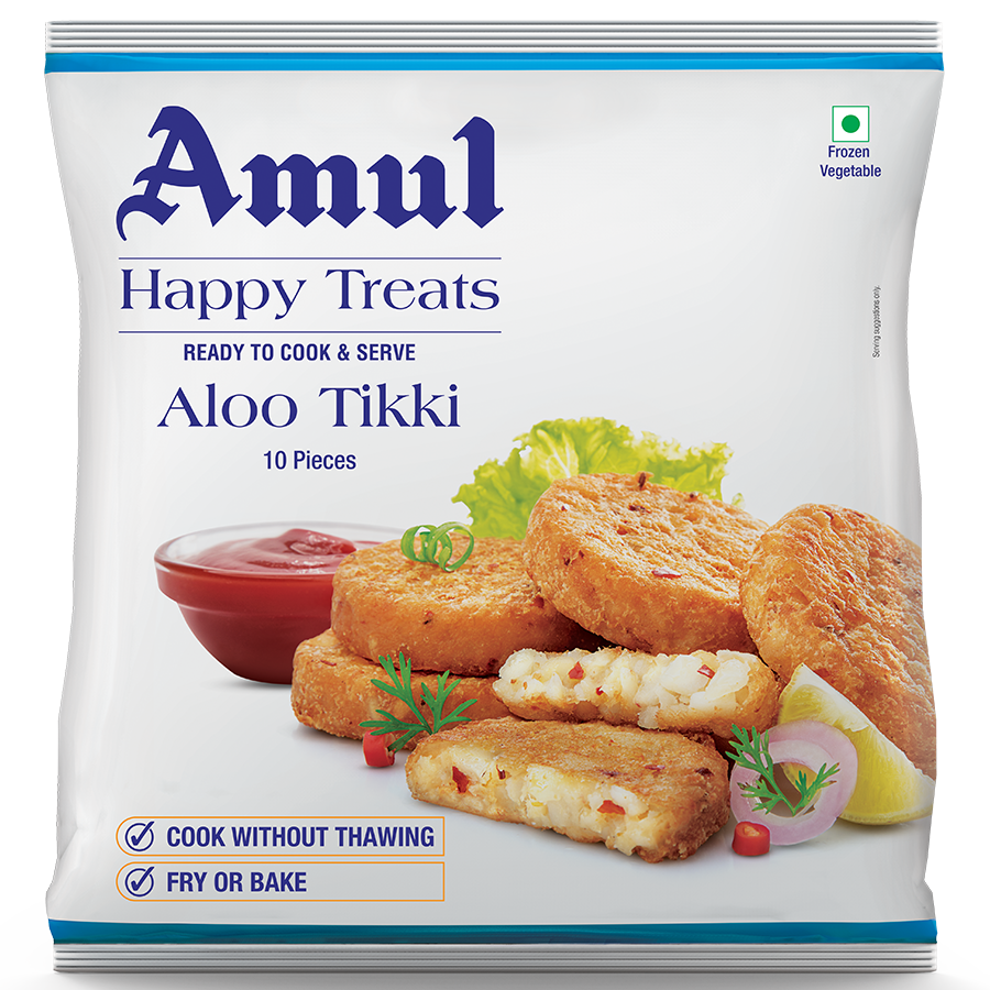 AMUL FROZEN ALOO TIKKI 400GM