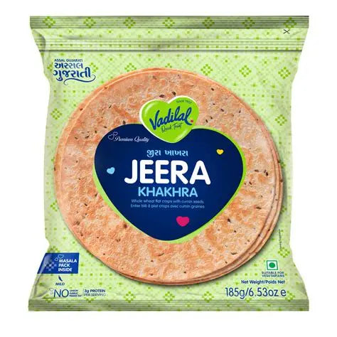 VADILAL JEERA KHAKHRA 185GM
