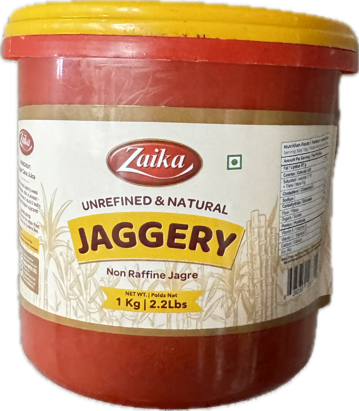ZAIKA UNREFINED & NATURAL JAGGERY 2LBS