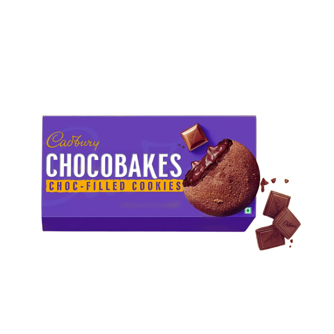 CADBURY CHOCOBAKES COOKIES -126G