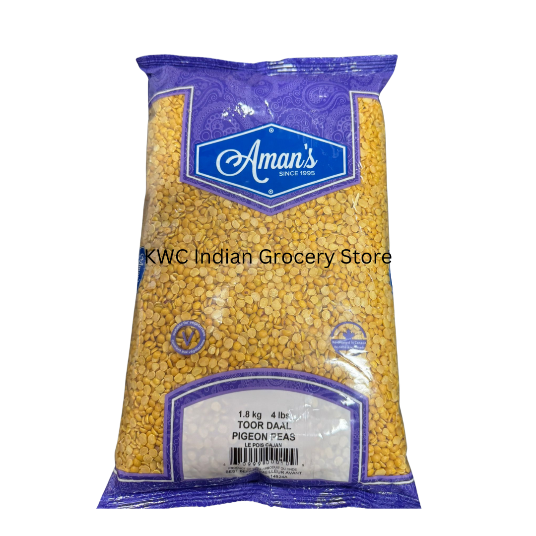 Aman's Toor Dal- 4 LB