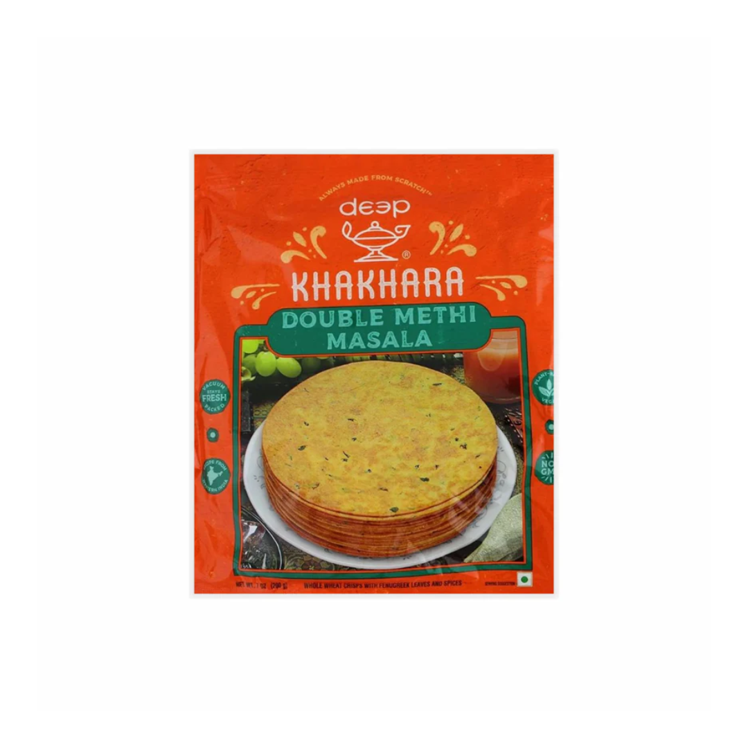 Deep Double Methi Khakhra 7oz.