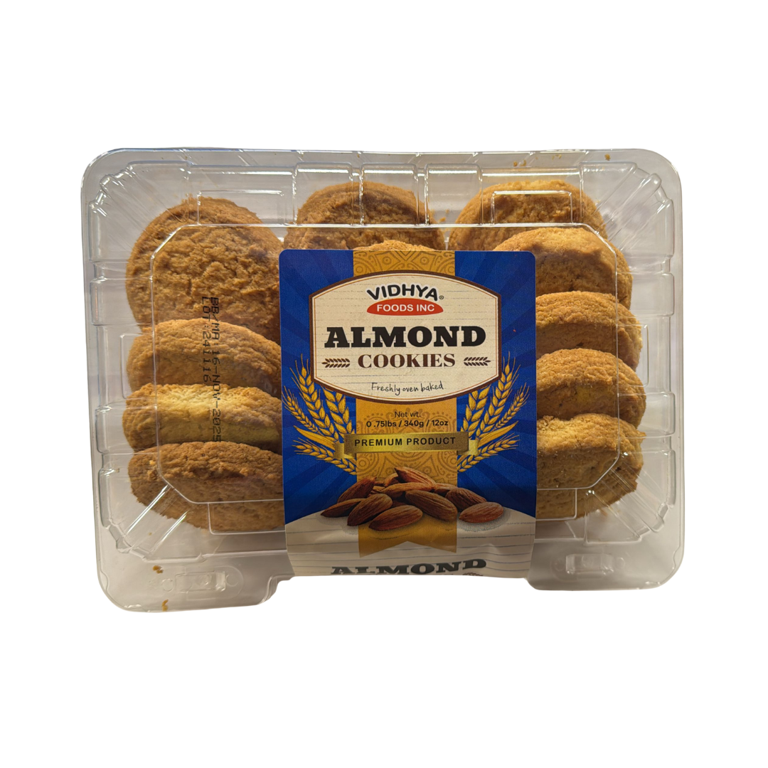 Vidhya Almond Cookies 340g