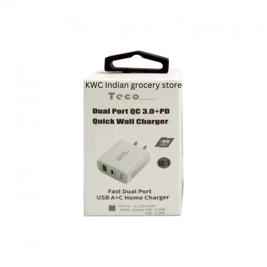 Teco Dual Port Wall Charger