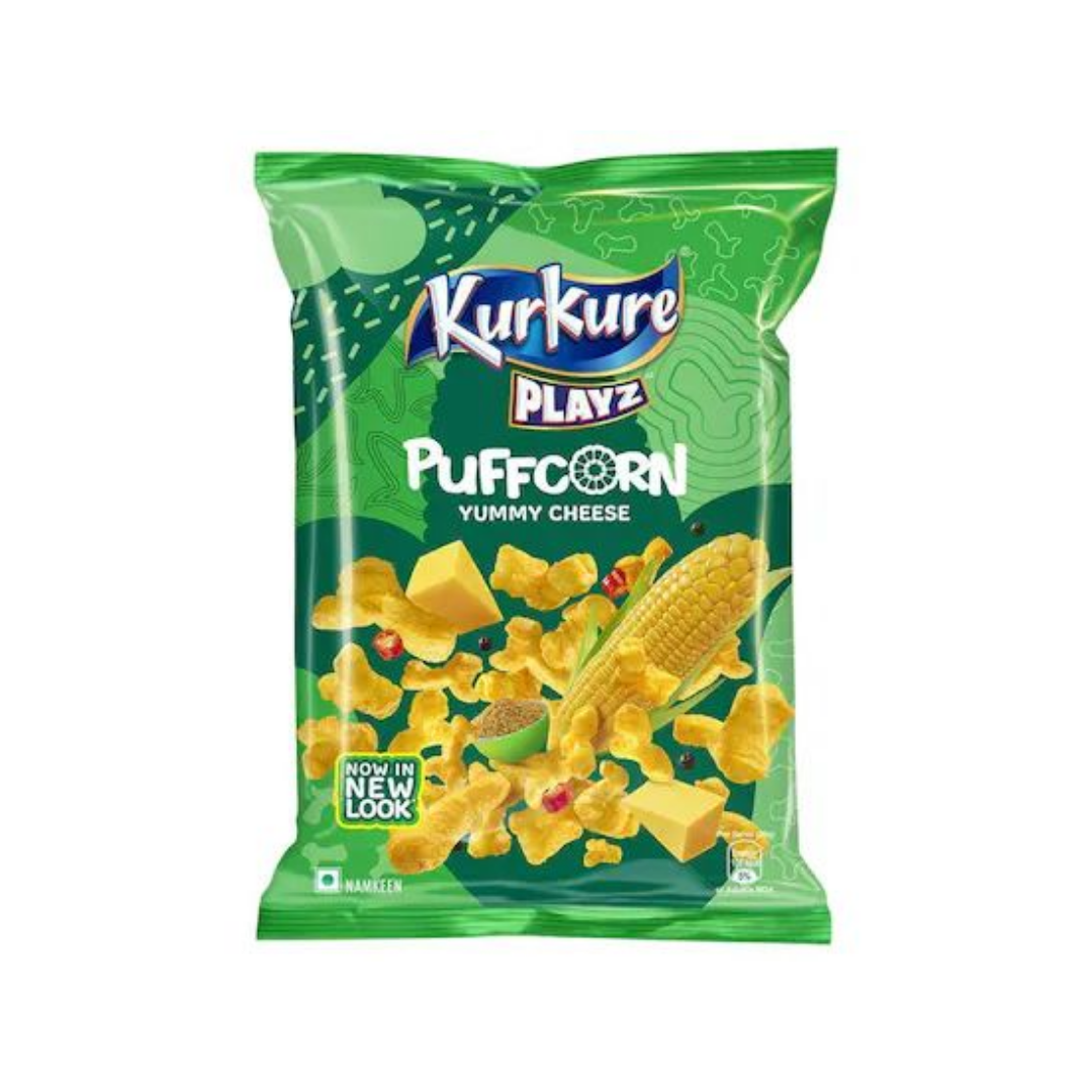 Kurkure Puff Corn yummy Cheese - 55 g