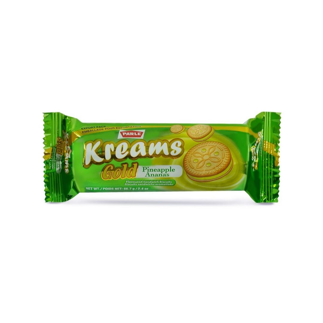 PARLE KREAMS GOLD PINEAPPLE 75G
