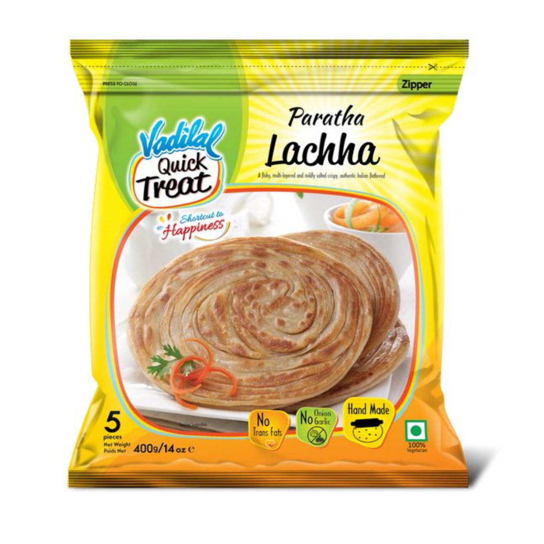 VADILAL LACHHA PARATHA 5PCS 400G