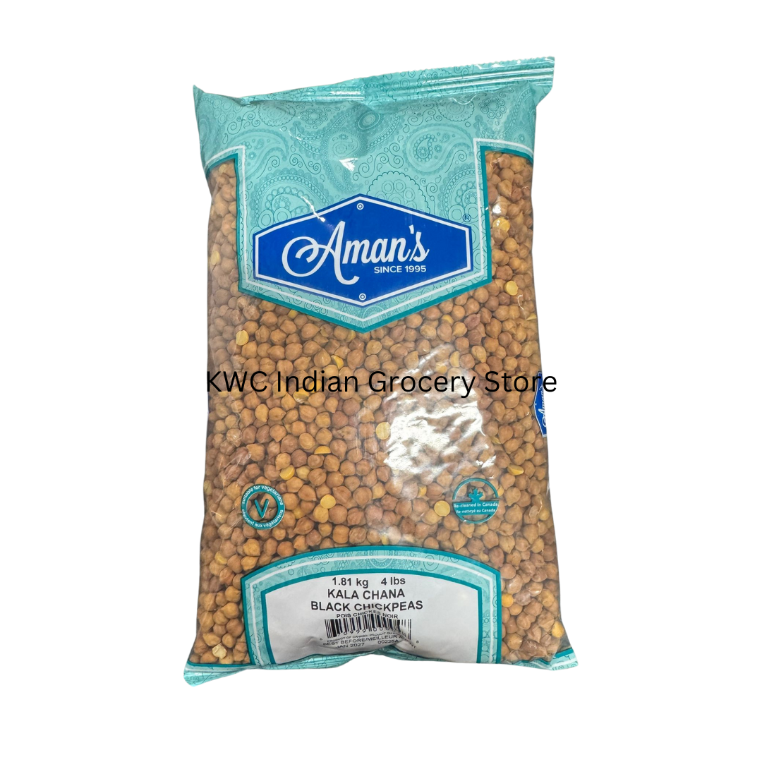 Aman's KALA CHANA 4 LB