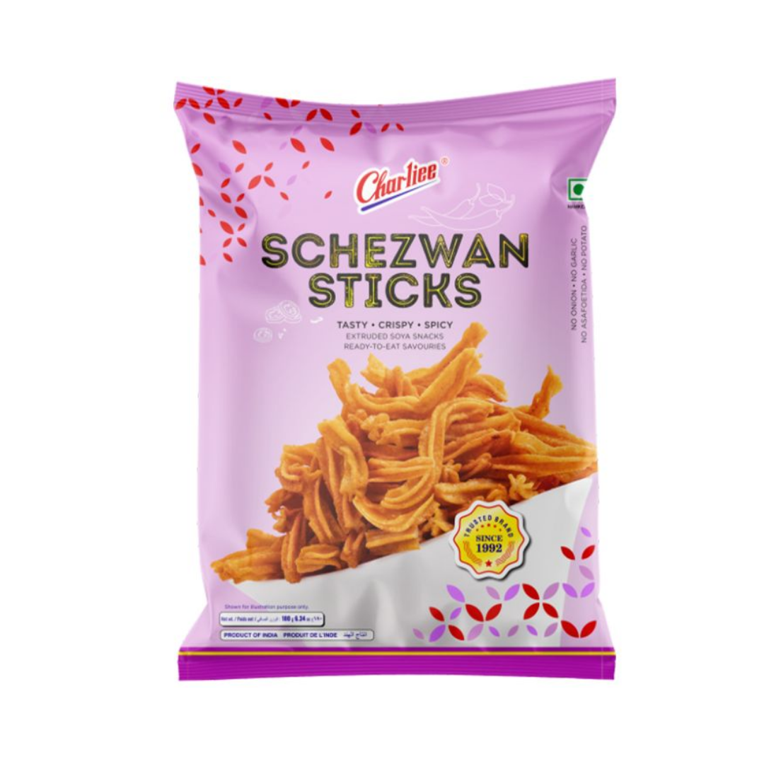 Charliee Schezwan Sticks 180g