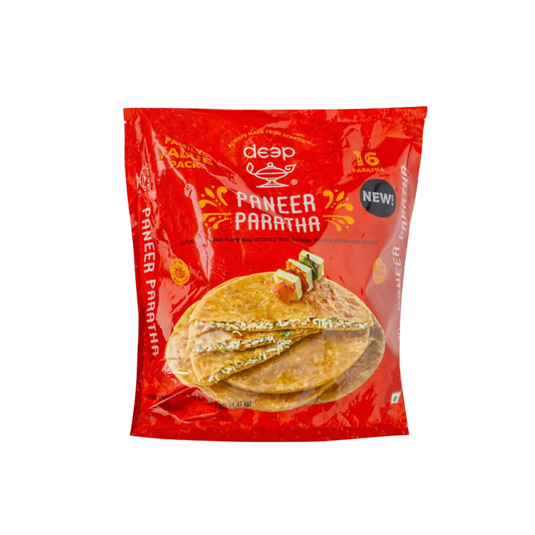 Deep Family pack Paneer paratha 16PC