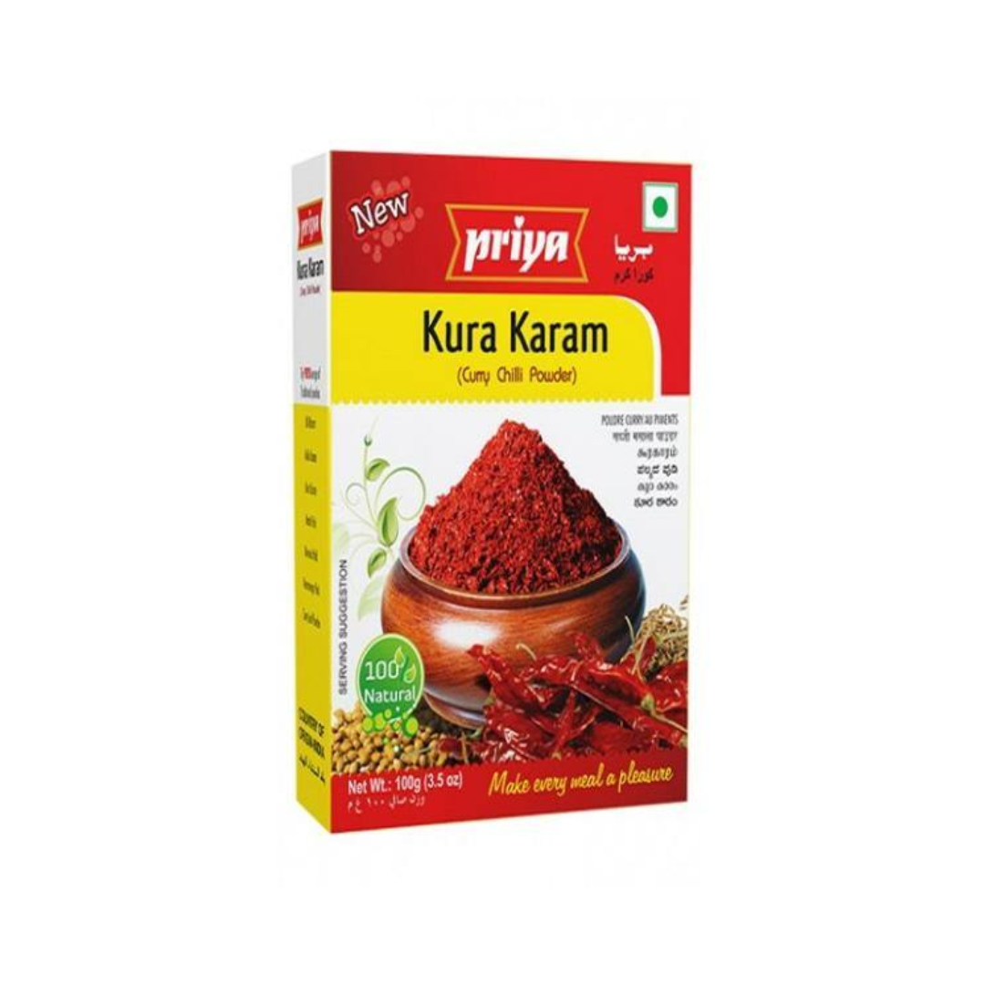 PRIYA KURA KARAM 100 G