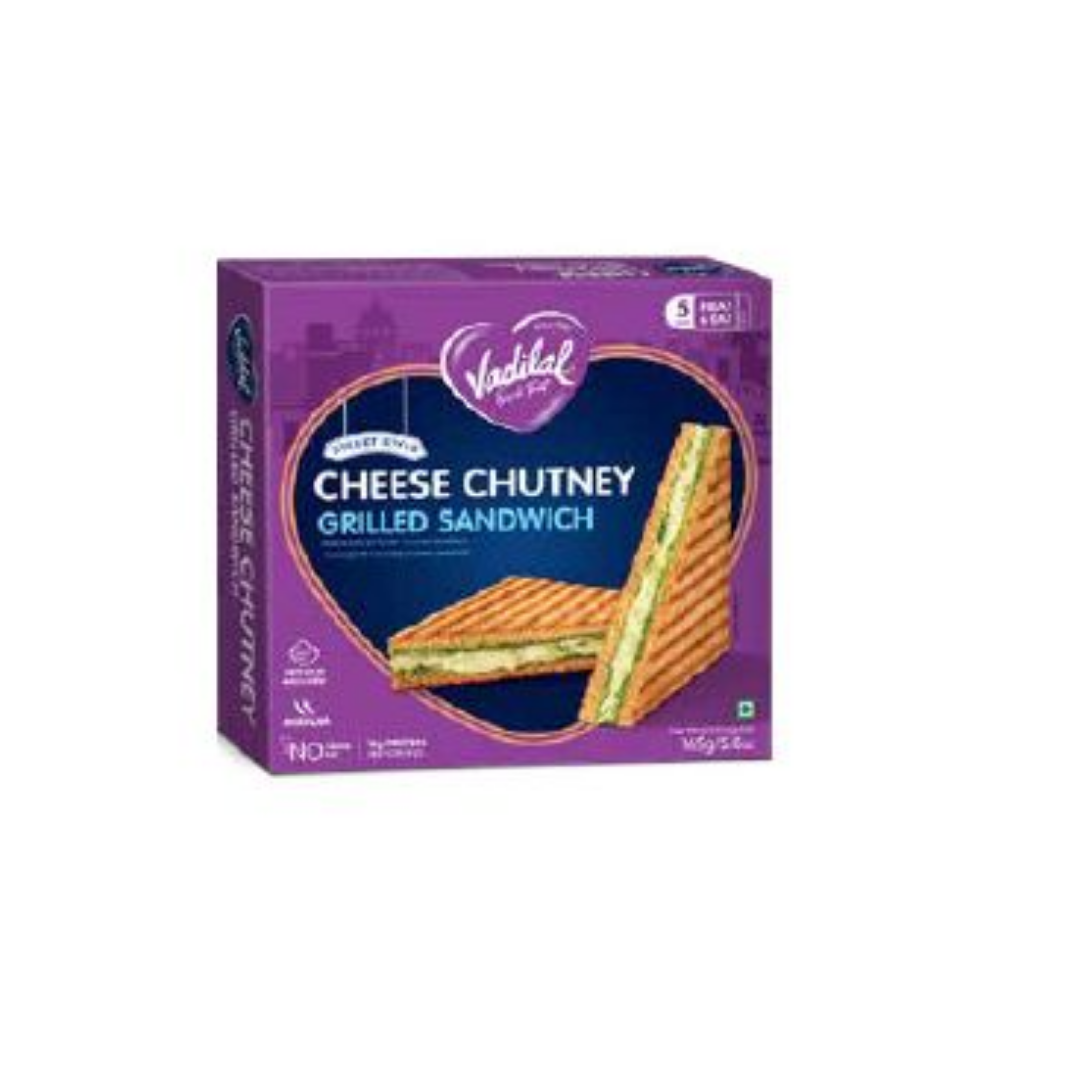 VADILAL CHEESE CHUTNEY SANDWICH 180G